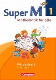Cover von Super M - Mathematik für alle - Westliche Bundesländer - Neubearbeitung - 1. Schuljahr