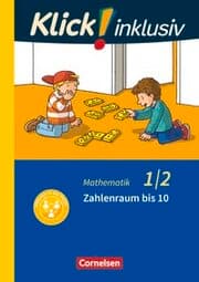 Cover von Klick! inklusiv - Mathematik, Grundschule / Förderschule - Themenhefte für Lernende mit Förderbedarf - 1./2. Schuljahr