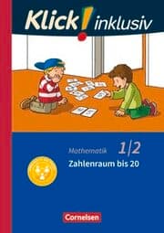 Cover von Klick! inklusiv - Mathematik, Grundschule / Förderschule - Themenhefte für Lernende mit Förderbedarf - 1./2. Schuljahr