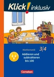 Cover von Klick! inklusiv - Mathematik, Grundschule / Förderschule - Themenhefte für Lernende mit Förderbedarf - 3./4. Schuljahr