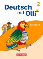 Cover von Deutsch mit Olli - Lesen 2-4 - Ausgabe 2021 - 2. Schuljahr