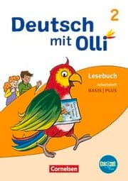 Cover von Deutsch mit Olli - Lesen 2-4 - Ausgabe 2021 - 2. Schuljahr