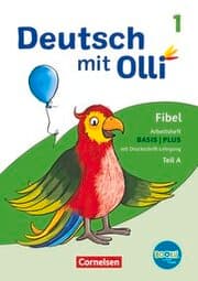 Cover von Deutsch mit Olli - Erstlesen - Ausgabe 2021 - 1. Schuljahr