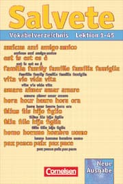 Cover von Salvete - Lehrwerk für Latein als 1., 2. und 3. Fremdsprache - Aktuelle Ausgabe