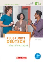 Cover von Pluspunkt Deutsch - Leben in Deutschland - Allgemeine Ausgabe - B1: Teilband 1