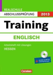 Cover von Realschule Abschlussprüfung 2013 - Training Englisch, He