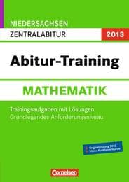 Cover von Abitur-Training Mathematik 2013, Ni, Gsch Gy