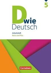 Cover von D wie Deutsch - Arbeitshefte Basis und Plus - Ausgabe 2018 - 5. Schuljahr