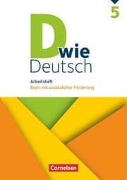 Cover von D wie Deutsch - Zu allen Ausgaben - ab 2018 - 5. Schuljahr