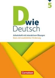 Cover von D wie Deutsch - Zu allen Ausgaben - ab 2018 - 5. Schuljahr