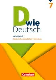 Cover von D wie Deutsch - Zu allen Ausgaben - ab 2018 - 7. Schuljahr