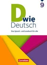 Cover von D wie Deutsch - Das Sprach- und Lesebuch für alle - Ausgabe 2018 - 9. Schuljahr