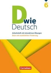 Cover von D wie Deutsch - Zu allen Ausgaben - ab 2018 - 6. Schuljahr