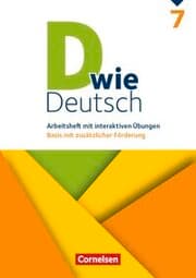 Cover von D wie Deutsch - Zu allen Ausgaben - ab 2018 - 7. Schuljahr