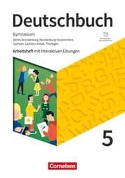Cover von Deutschbuch Gymnasium - Berlin, Brandenburg, Mecklenburg-Vorpommern, Sachsen, Sachsen-Anhalt und Thüringen - Ausgabe 2019 - 5. Schuljahr