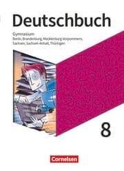 Cover von Deutschbuch Gymnasium - Berlin, Brandenburg, Mecklenburg-Vorpommern, Sachsen, Sachsen-Anhalt und Thüringen - Ausgabe 2019 - 8. Schuljahr