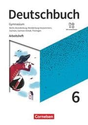 Cover von Deutschbuch Gymnasium - Berlin, Brandenburg, Mecklenburg-Vorpommern, Sachsen, Sachsen-Anhalt und Thüringen - Ausgabe 2019 - 6. Schuljahr