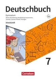 Cover von Deutschbuch Gymnasium - Berlin, Brandenburg, Mecklenburg-Vorpommern, Sachsen, Sachsen-Anhalt und Thüringen - Ausgabe 2019 - 7. Schuljahr