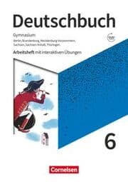 Cover von Deutschbuch Gymnasium - Berlin, Brandenburg, Mecklenburg-Vorpommern, Sachsen, Sachsen-Anhalt und Thüringen - Ausgabe 2019 - 6. Schuljahr