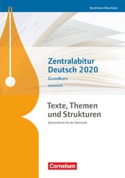 Cover von Texte, Themen und Strukturen - Deutschbuch für die Oberstufe - Nordrhein-Westfalen