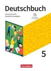 Cover von Deutschbuch Gymnasium - Nordrhein-Westfalen - Ausgabe 2019 - 5. Schuljahr