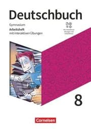 Cover von Deutschbuch Gymnasium - Zu den Ausgaben: Neue Allgemeine Ausgabe und Niedersachsen - 2019 - 8. Schuljahr