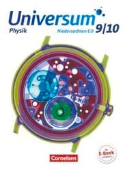 Cover von Universum Physik - Sekundarstufe I - Niedersachsen G9 - 9./10. Schuljahr