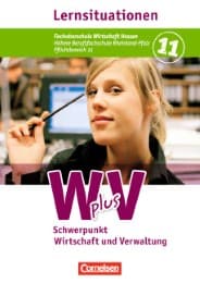 Cover von W plus V, He, FOS Wirtschaft