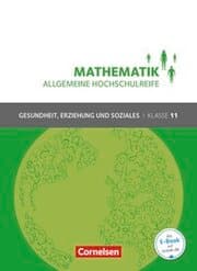 Cover von Mathematik - Allgemeine Hochschulreife - Gesundheit, Erziehung und Soziales - Klasse 11