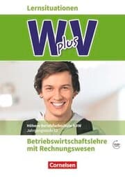Cover von W plus V - Wirtschaft für Fachoberschulen und Höhere Berufsfachschulen - BWL mit Rewe - Fachhochschulreife Nordrhein-Westfalen - Ausgabe 2019 - Band 2: 12. Jahrgangsstufe