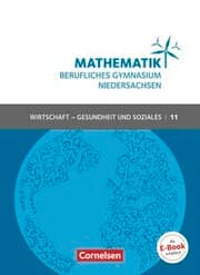 Cover von Mathematik - Berufliches Gymnasium - Niedersachsen - Klasse 11 (Einführungsphase)