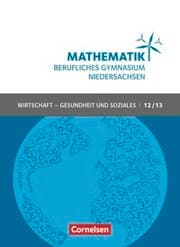 Cover von Mathematik - Berufliches Gymnasium - Niedersachsen - Klasse 12/13 (Qualifikationsphase)
