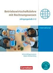 Cover von Wirtschaftsgymnasium Baden-Württemberg - Profil Internationale Wirtschaft - Ausgabe 2021 - Jahrgangsstufen 1+2