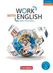 Cover von Work with English - 5th edition Revised - Baden-Württemberg - A2-B1+