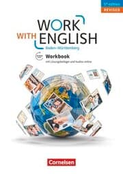 Cover von Work with English - 5th edition Revised - Baden-Württemberg - A2-B1+