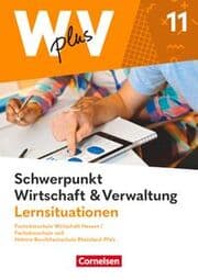 Cover von W plus V - Wirtschaft für Fachoberschulen und Höhere Berufsfachschulen - FOS Hessen/FOS und HBFS Rheinland-Pfalz - Ausgabe 2023 - Pflichtbereich 11