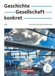 Cover von Geschichte, Gesellschaft, konkret - Berufsfachschule Baden-Württemberg