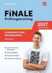 Cover von FiNALE Prüfungstraining Erweiterter Erster Schulabschluss Nordrhein-Westfalen