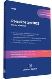 Cover von Reisekosten 2026