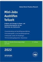 Cover von Mini-Jobs, Aushilfen, Teilzeit 2022