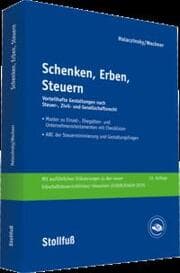 Cover von Schenken, Erben, Steuern