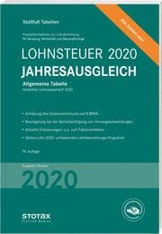 Cover von Lohnsteuer Jahresausgleich 2020