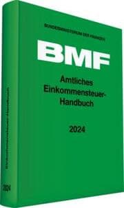Cover von Amtliches Einkommensteuer-Handbuch 2024