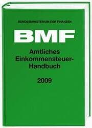 Cover von Amtliches Einkommensteuer-Handbuch 2009
