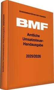 Cover von Amtliche Umsatzsteuer-Handausgabe 2025/2026