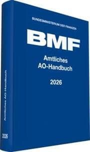Cover von Amtliches AO-Handbuch 2026