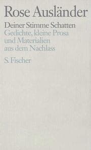 Cover von Deiner Stimme Schatten