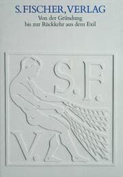 Cover von S. Fischer, Verlag