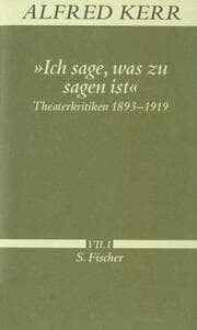 Cover von 'Ich sage, was zu sagen ist'