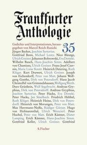 Cover von Frankfurter Anthologie 35